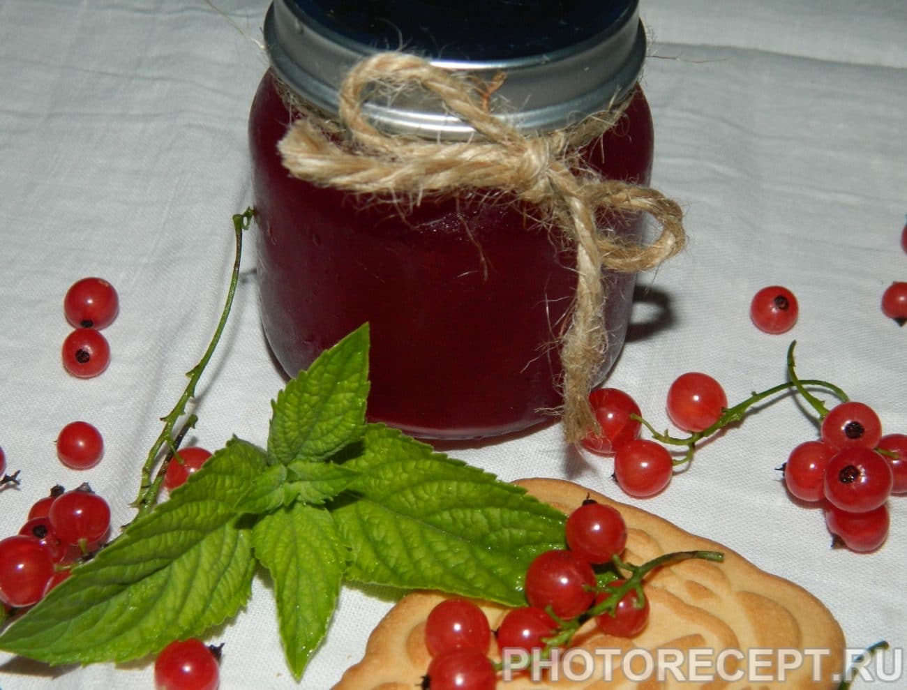 Желе из красной смородины на зиму