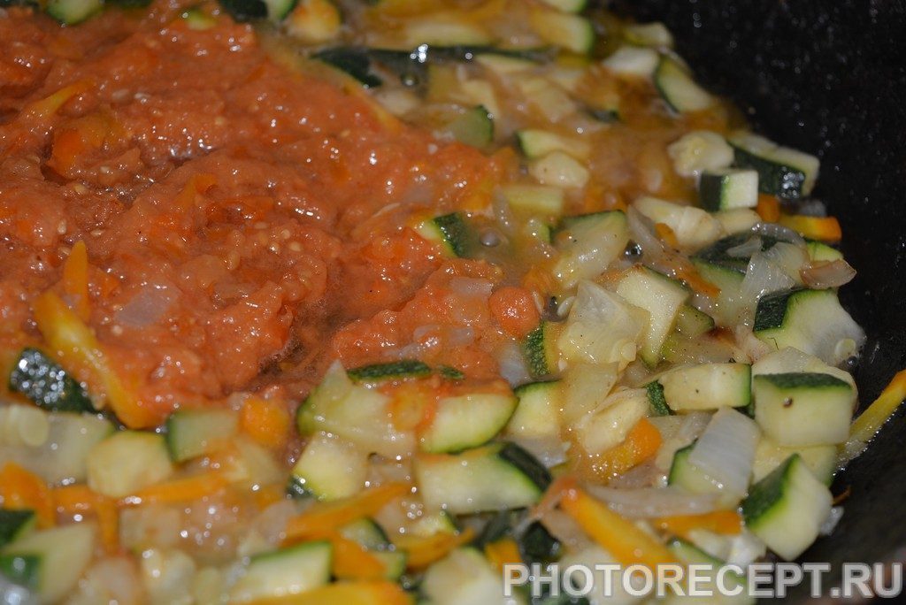 Фото рецепта - Макароны с овощами - шаг 3