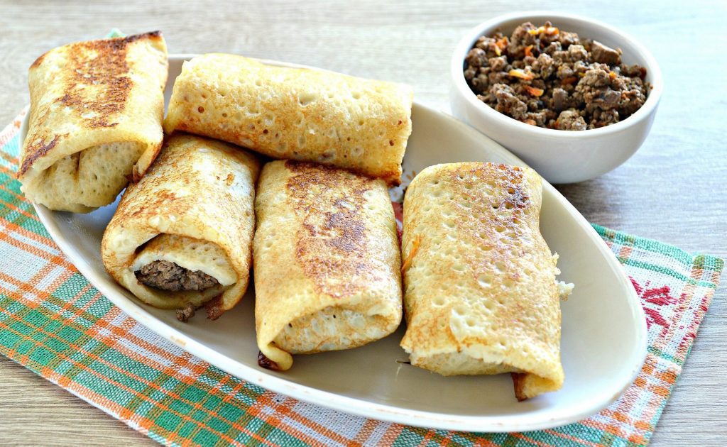 Начинка для блинов из куриной печени