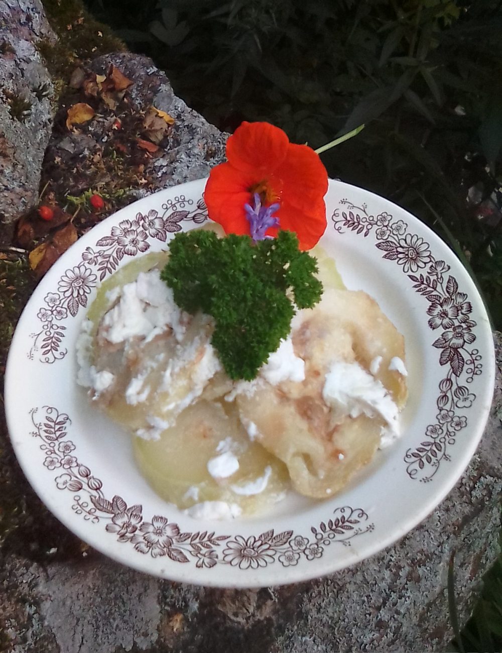 Жареные кабачки со сметаной
