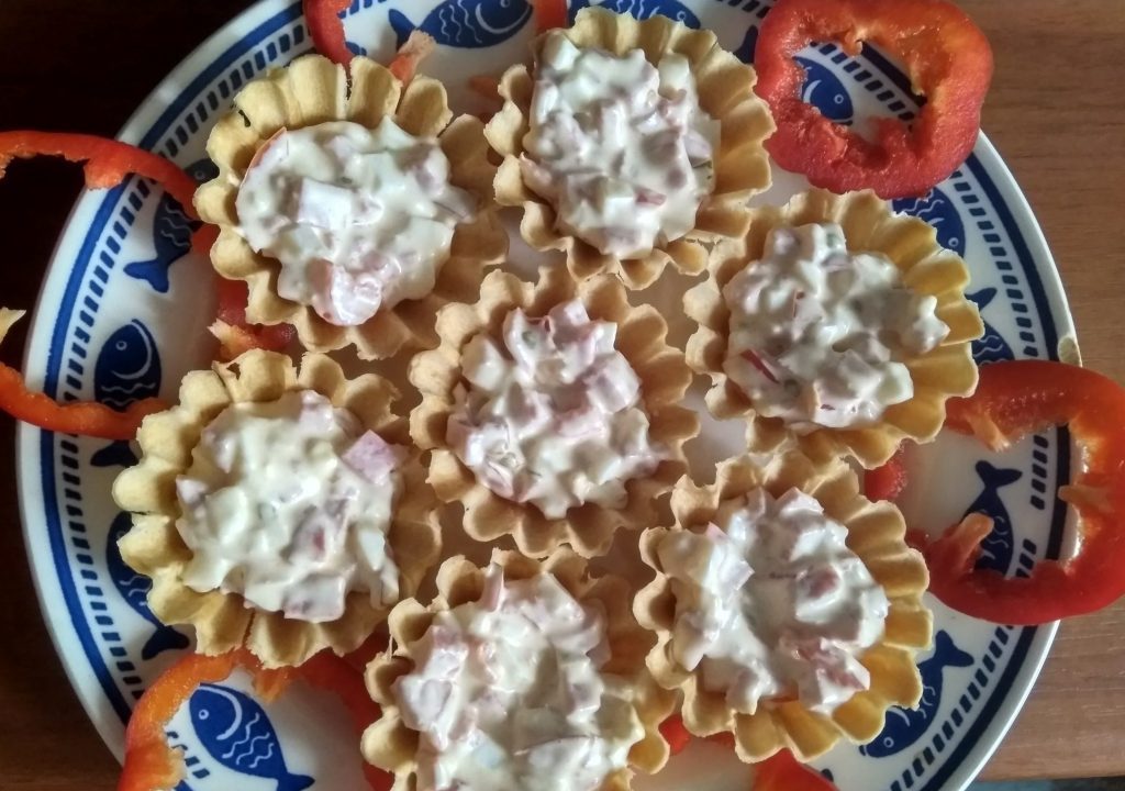 Тарталетки с начинкой