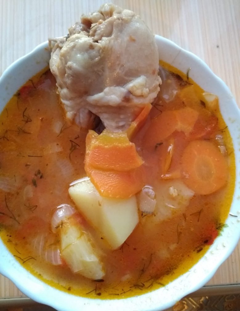 Шурпа куриная