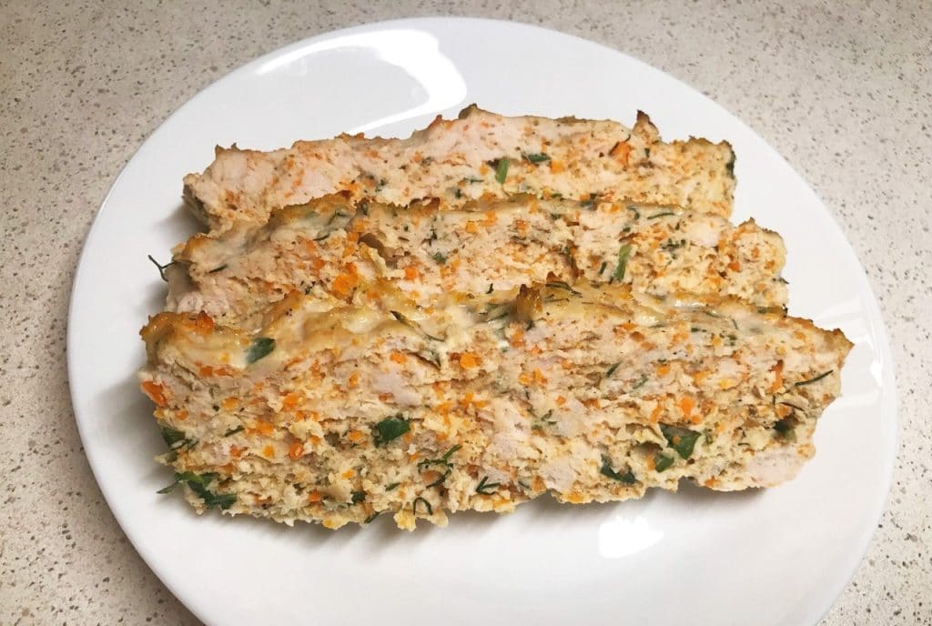 Мясная буханка из курицы