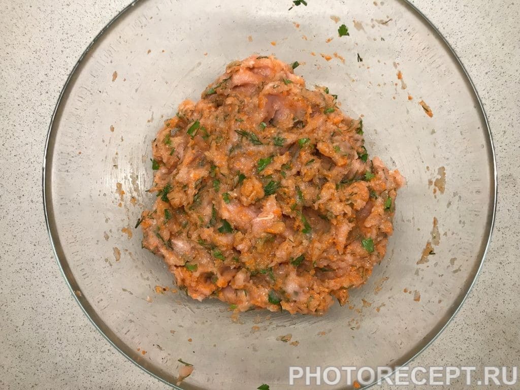Фото рецепта - Мясная буханка из курицы - шаг 3