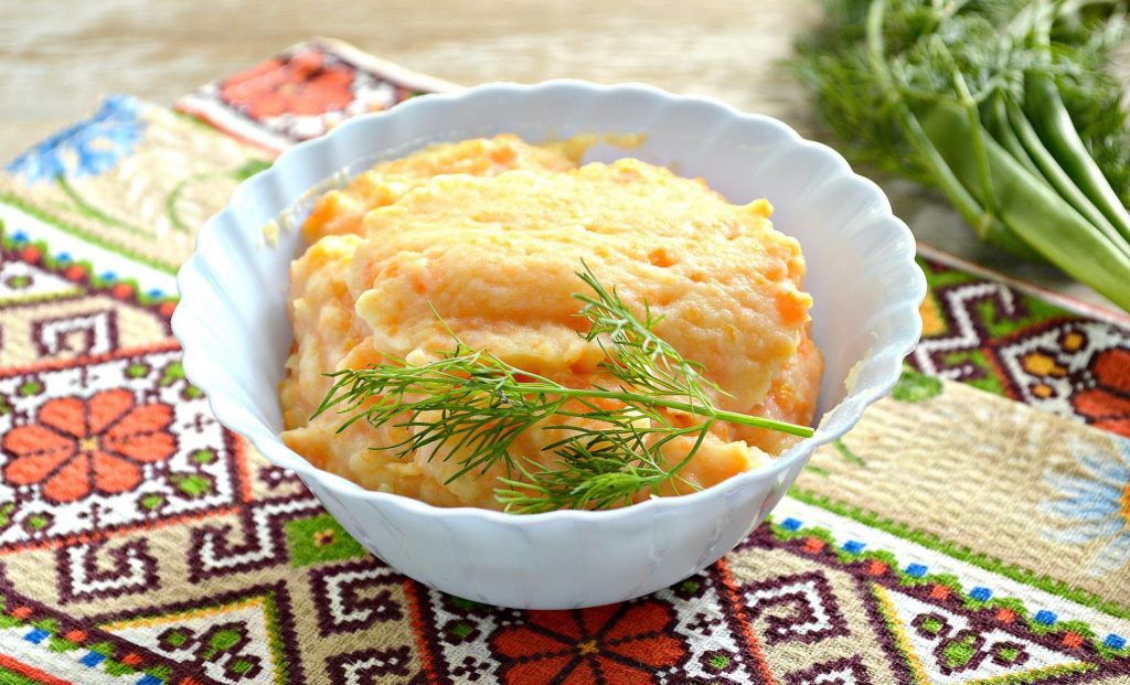 Морковно-картофельное пюре