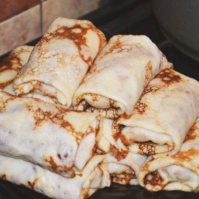 Воскресные блины “На завтрак” с начинкой из ветчины и сыра - рецепт с фото Воскресные блины “На завтрак” с начинкой из ветчины и сыра - рецепт с фото