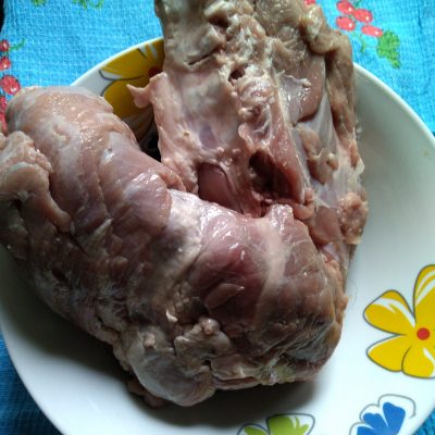 Фото рецепта - Жареное маринованое мясо козы (козлика) - шаг 1