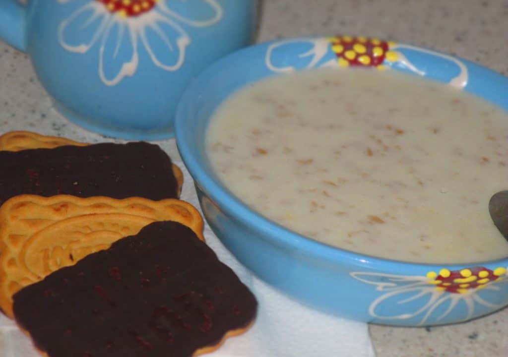 Каша геркулесовая на молоке