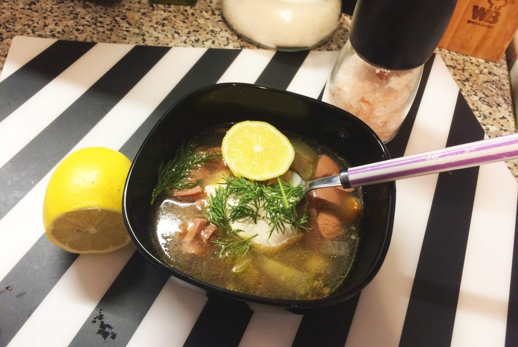 Солянка с картофелем