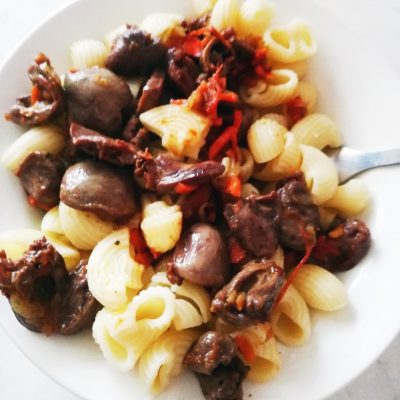 Сердечки с макаронами - рецепт с фото Сердечки с макаронами - рецепт с фото