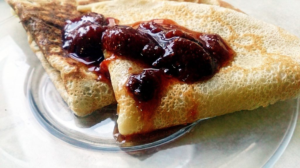Классические блины на молоке