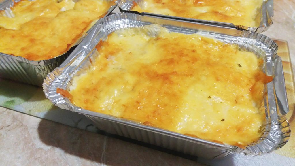 Запеканка из куриной грудки с картофелем