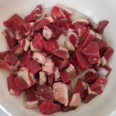 Фото рецепта - Капуста тушеная с мясом - шаг 4