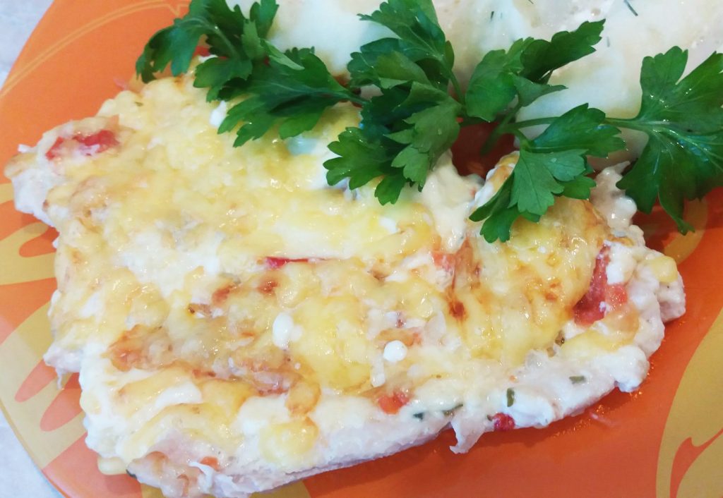 Куриная грудка по-французски