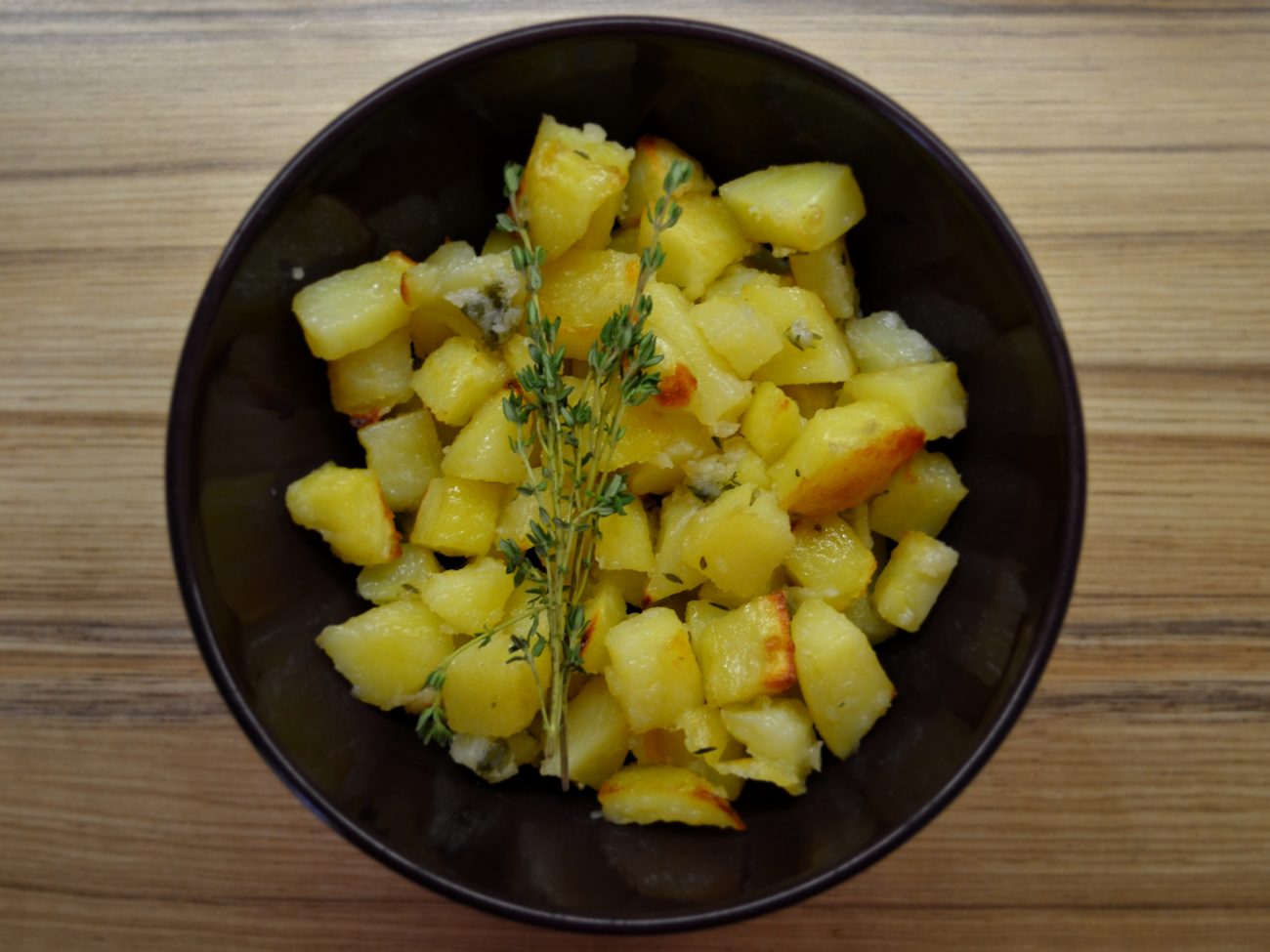 Печёная картошка