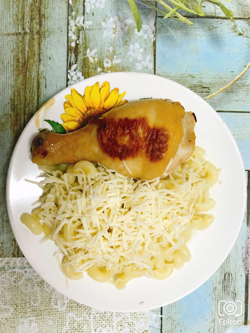 Глазированные мёдом куриные голени