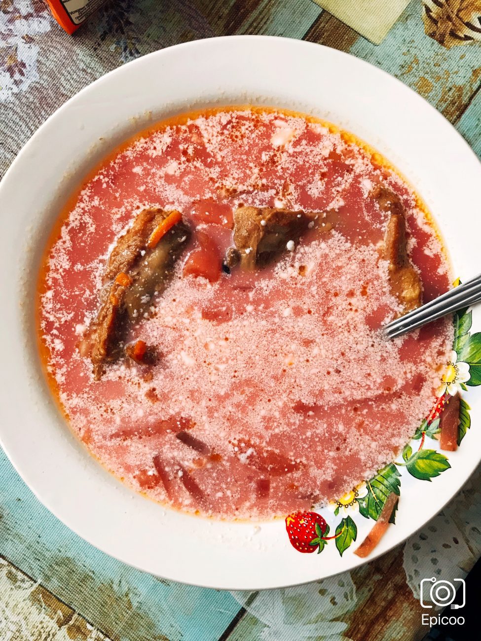 Ароматный борщ