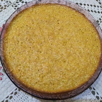 Фото рецепта - Морковный пирог с кунжутом - шаг 3