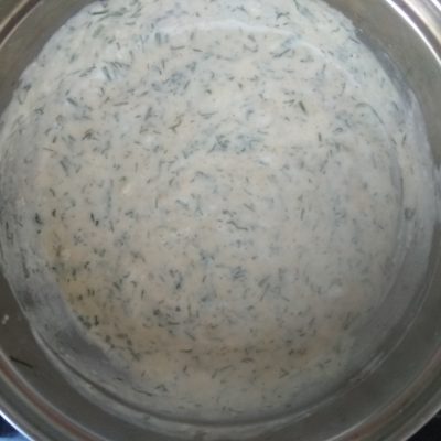 Фото рецепта - Спагетти с запечённой курицей под сливочным соусом - шаг 9