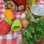 Фото рецепта - Булгур с зеленым горошком и овощами - шаг 1
