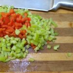Фото рецепта - Булгур с зеленым горошком и овощами - шаг 2