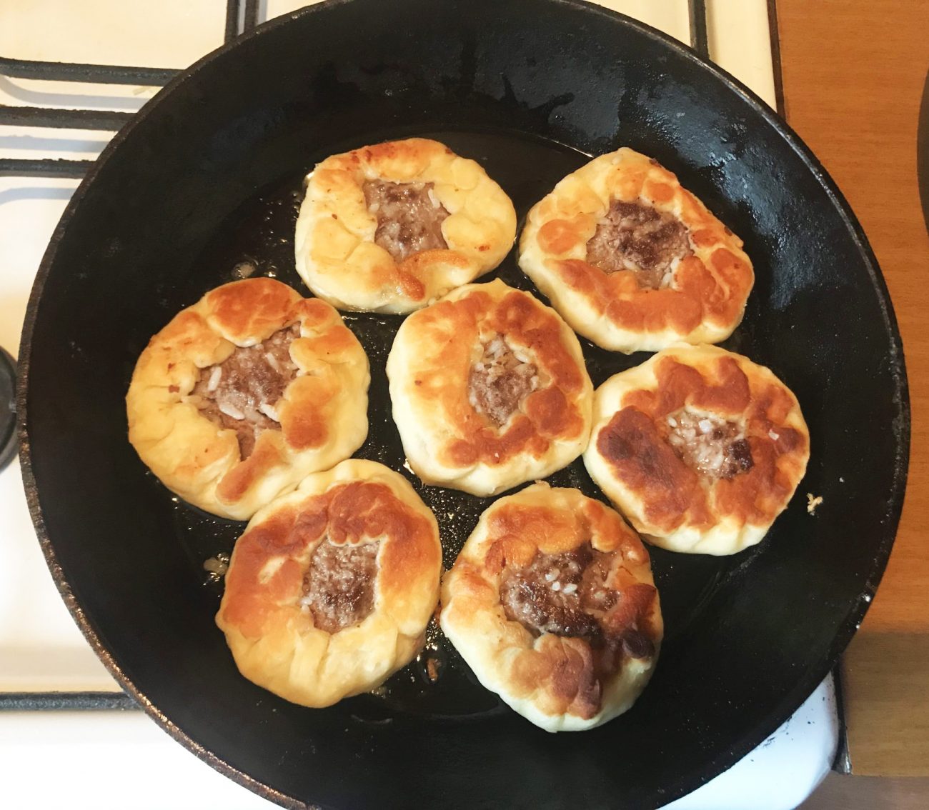 Чебуреки из косули