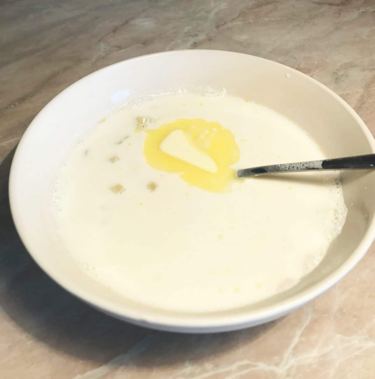 Молочный суп классический