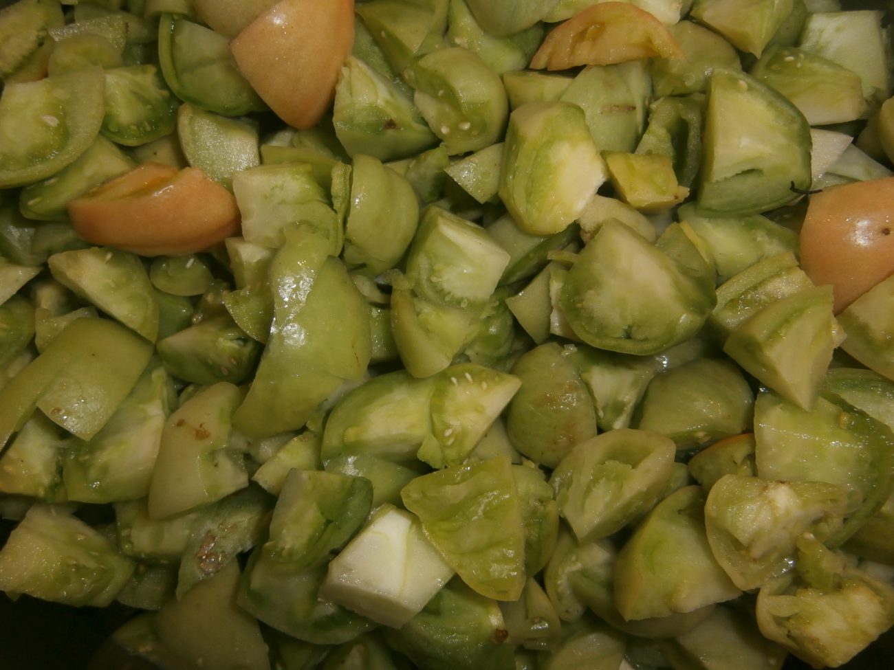 Варенье из зелёных помидоров с цитрусами и имбирём