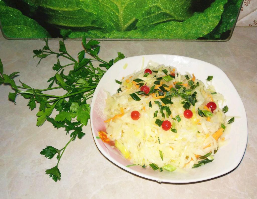 Квашеная капуста (классическая)