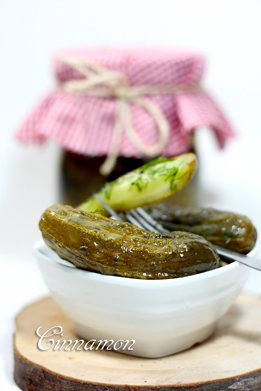 Огурцы маринованные (по мотивам болгарских)