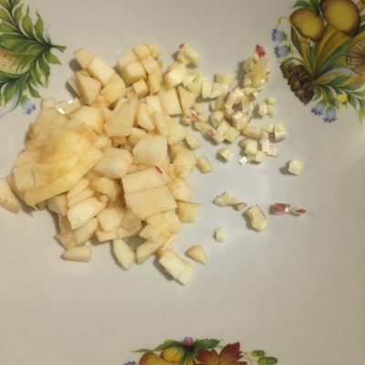 Фото рецепта - Винегрет с фасолью и квашеной капустой - шаг 3