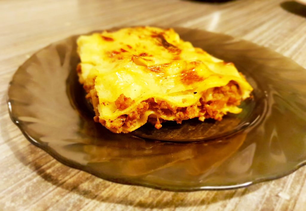 Лазанья Болоньезе с фаршем