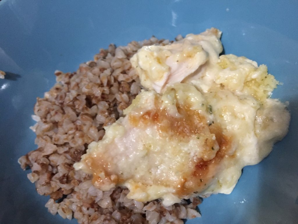 Курица с сыром пармезан