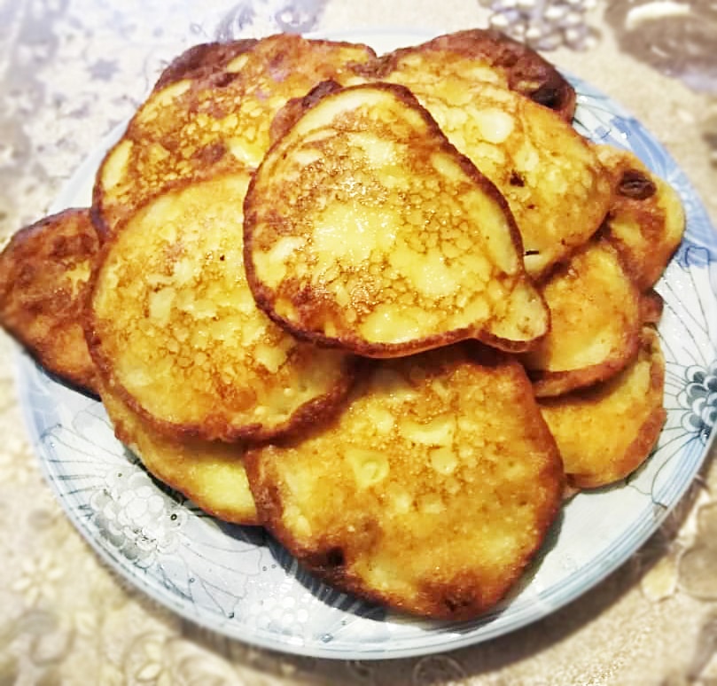 Банановые оладьи