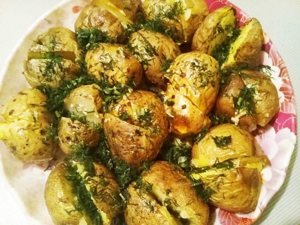 Печеный картофель на гарнир