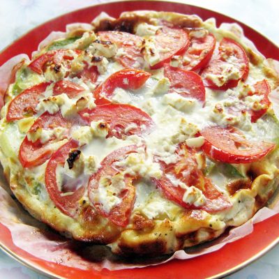 Запеканка из кабачков с сыром и помидорами - рецепт с фото