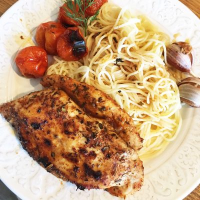 Запеченное куриное филе по-азиатски - рецепт с фото