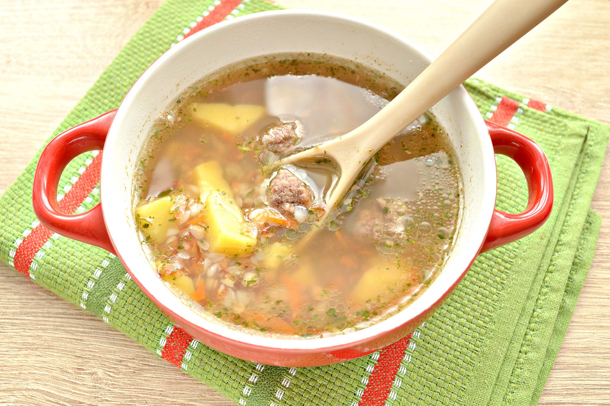 Гречневый Суп С Мясом Свинины Рецепт Фото