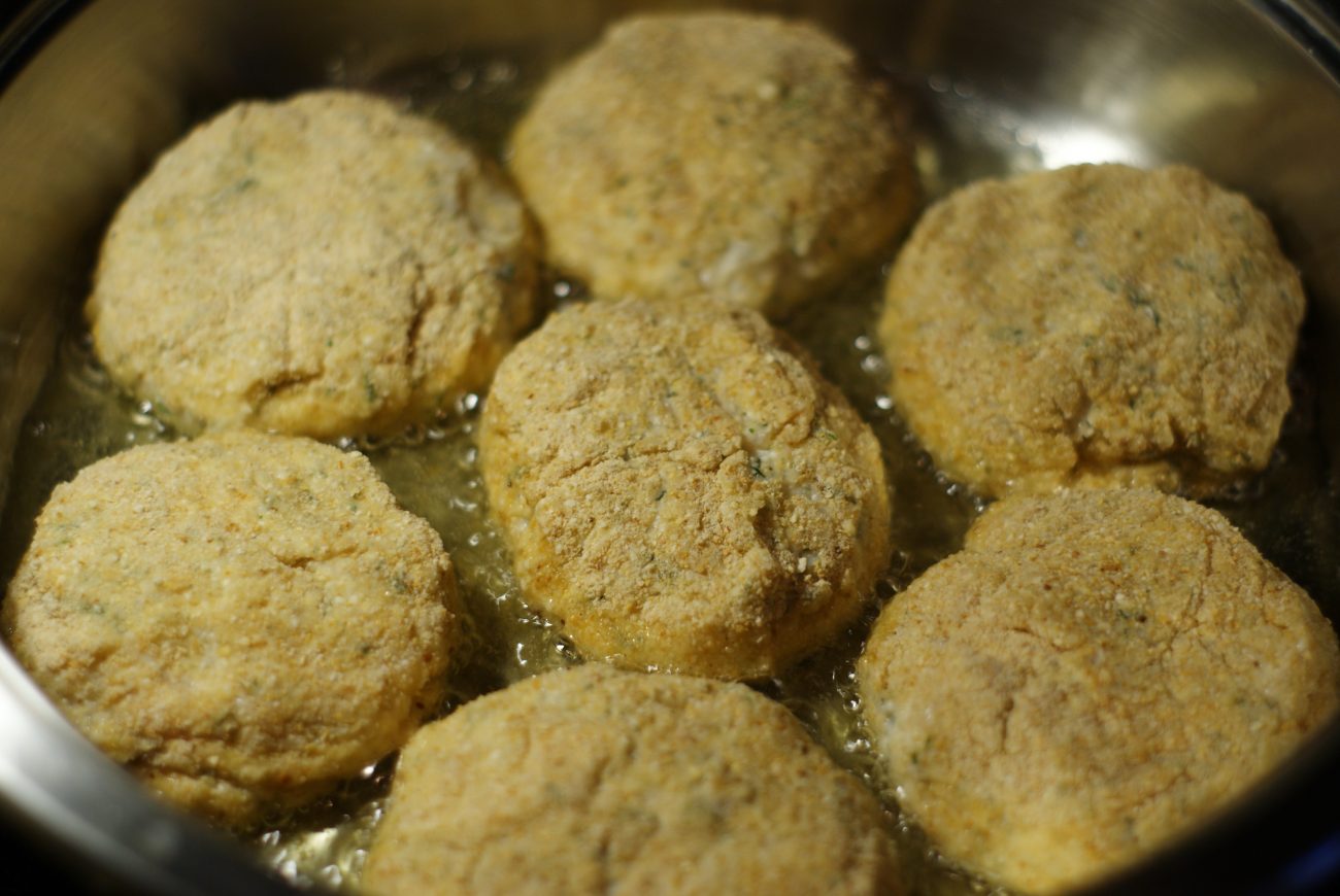 Куриные котлеты с творогом