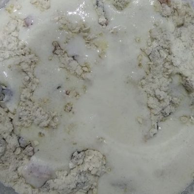 Фото рецепта - Овсяное печенье с изюмом и курагой - шаг 3