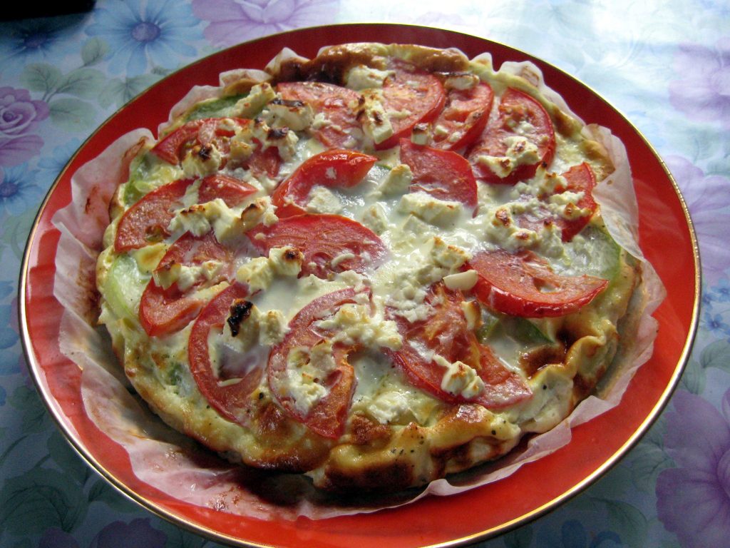 Фото рецепта - Запеканка из кабачков с сыром и помидорами - шаг 5