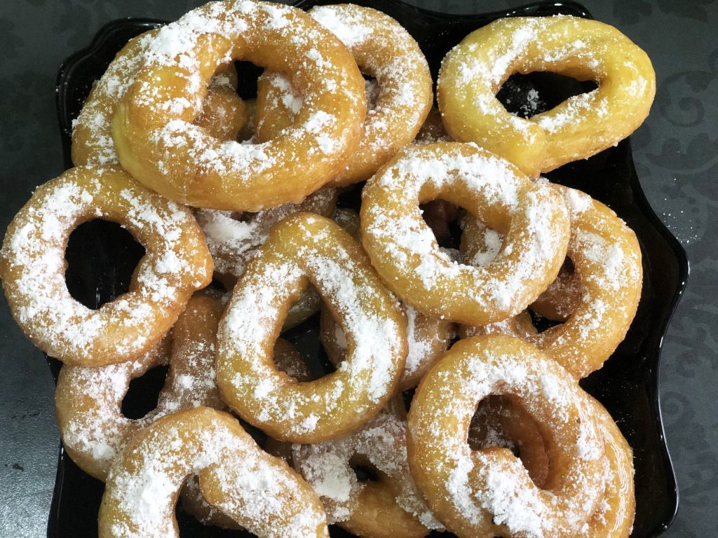Сладкие заварные кольца