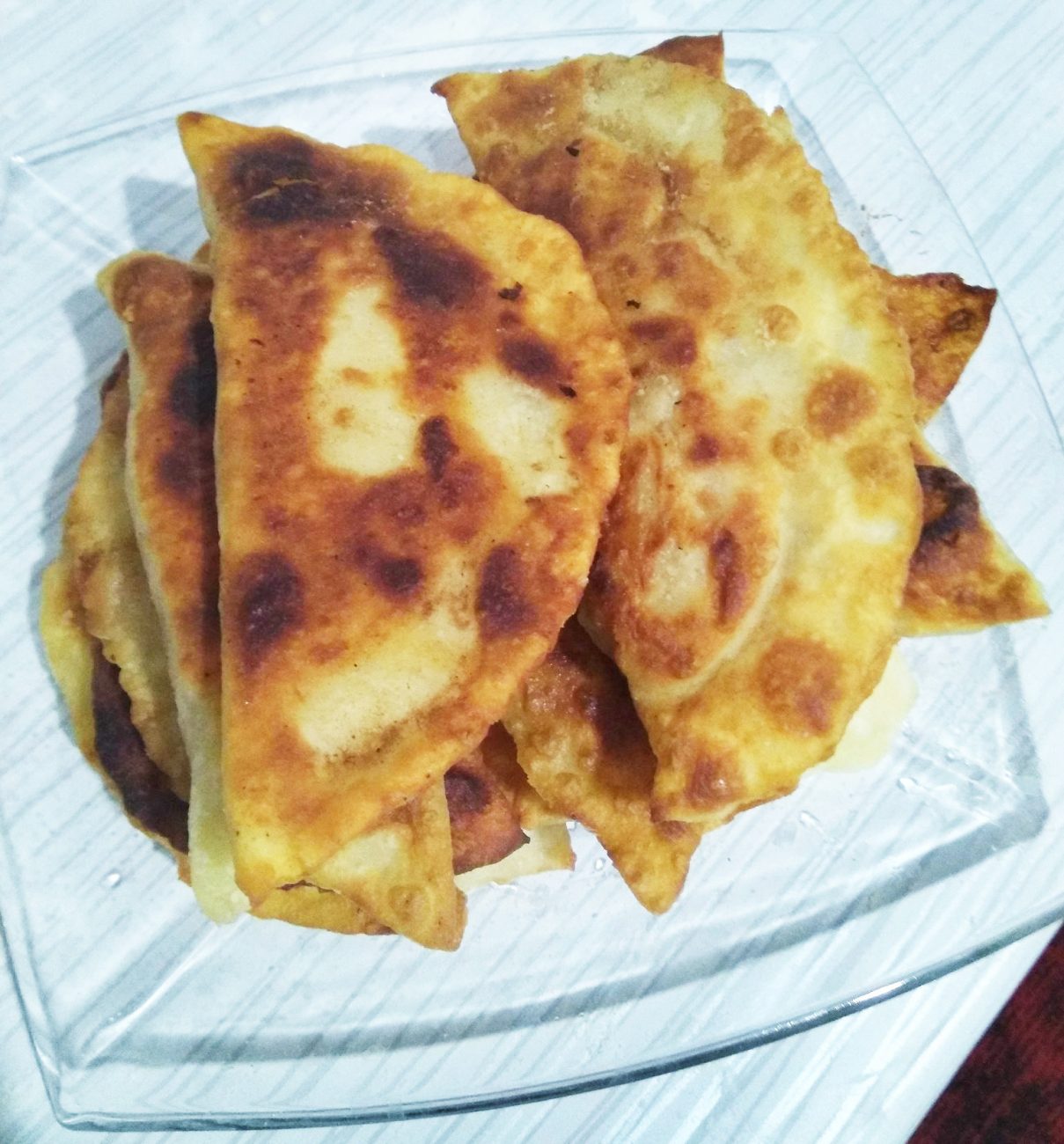 Чебуреки с мясом на водочке и кефире