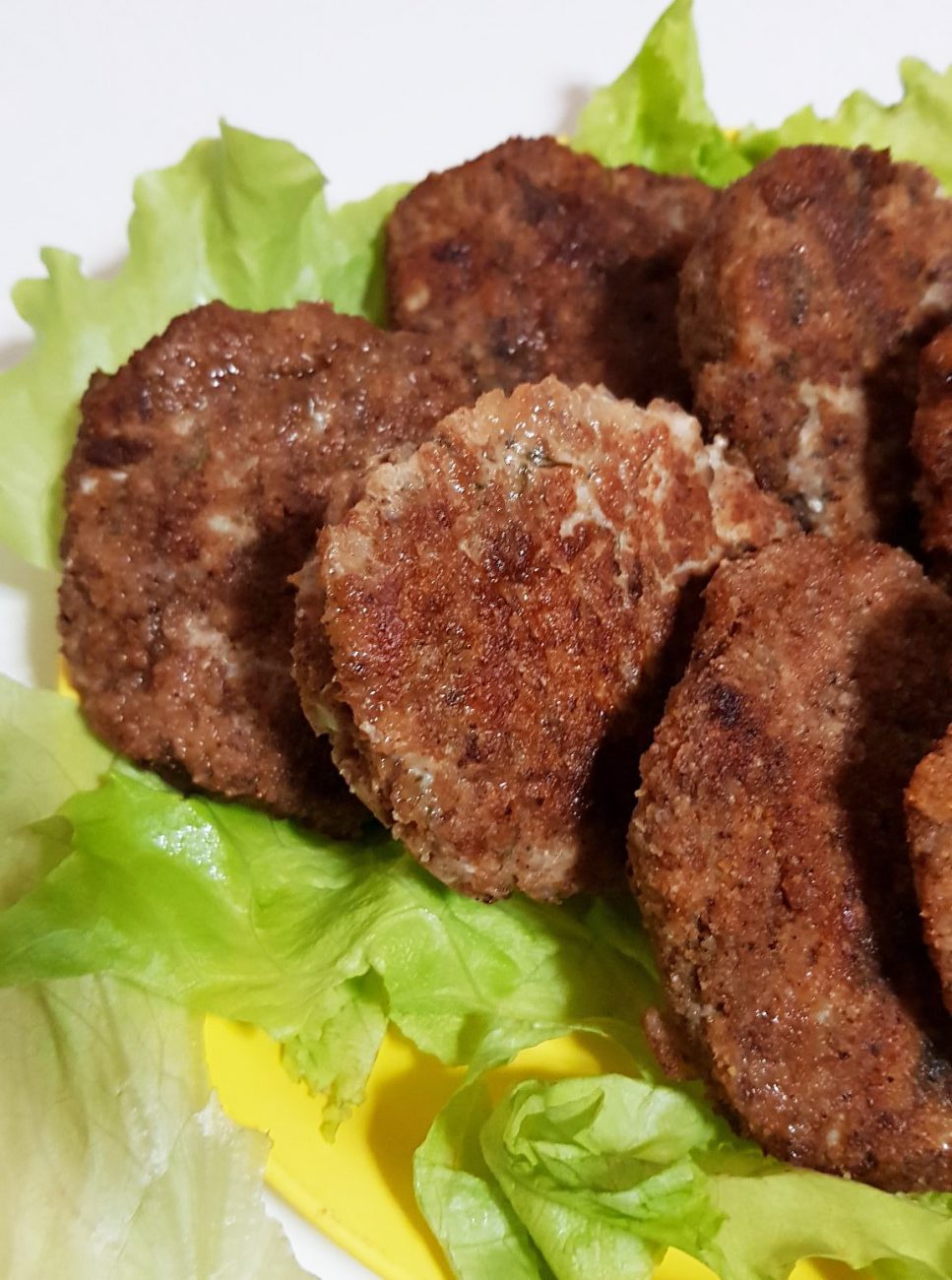 Куриные котлеты с грибами
