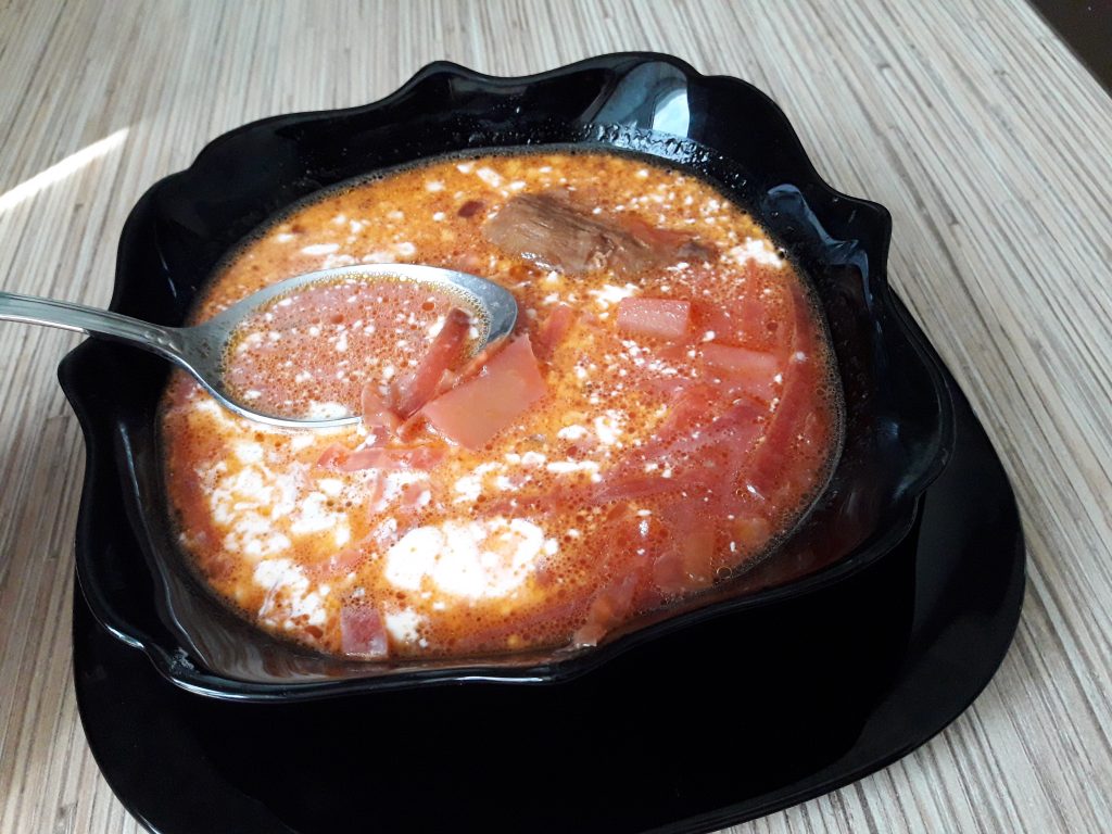 Борщ с говядиной