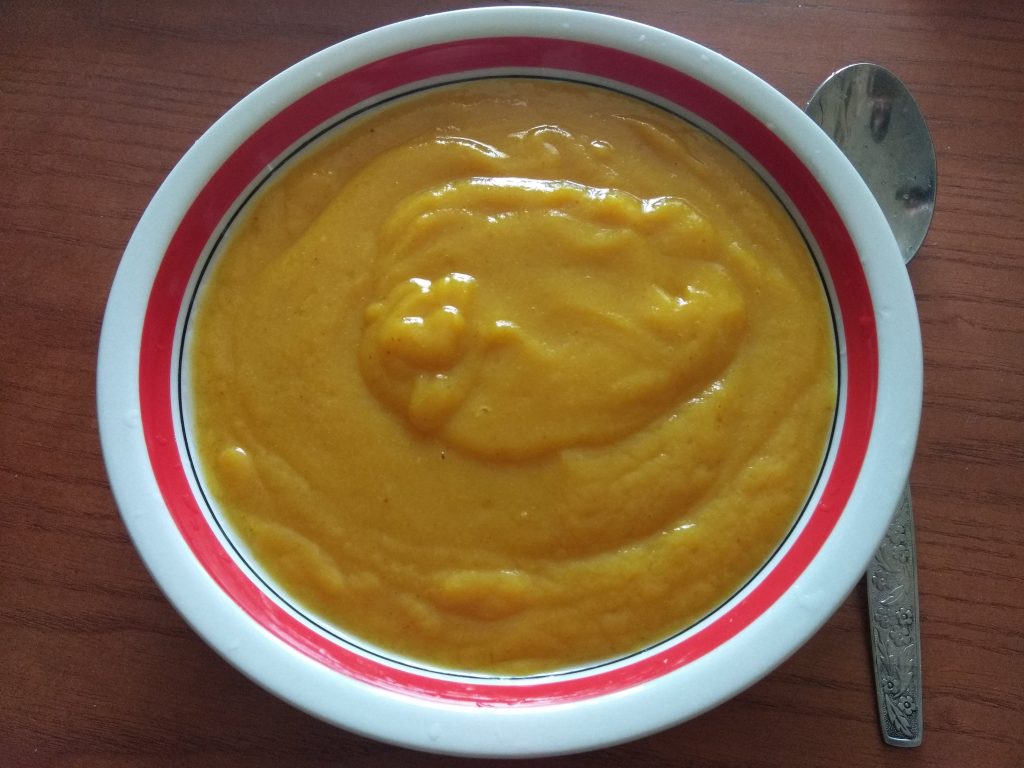 Крем-суп из цветной капусты с куркумой