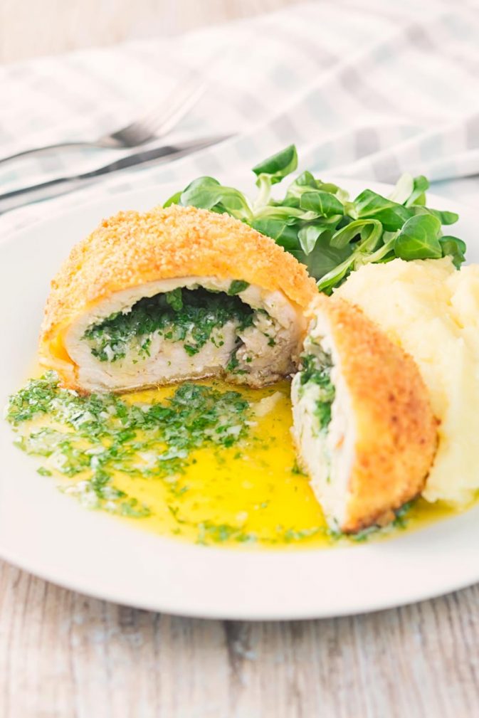 Киевская котлета из куриной грудки