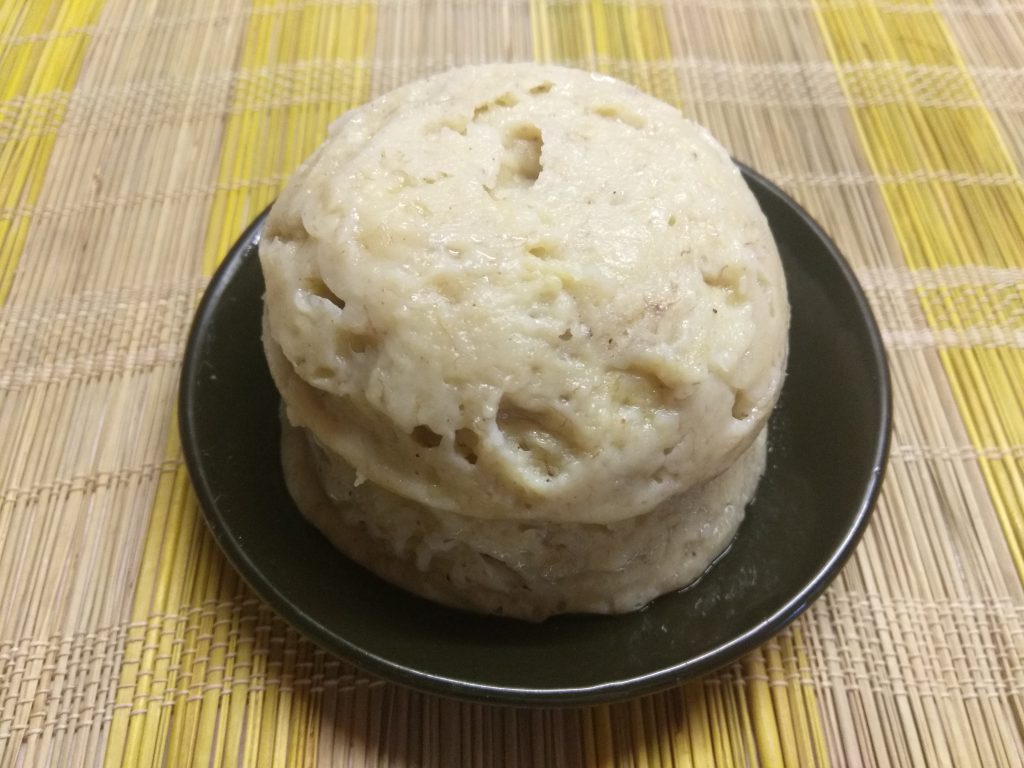 Банановые кексы в микроволновке
