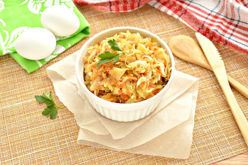 Начинка для пирожков с капустой и яйцами