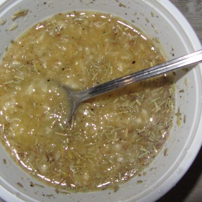 Фото рецепта - Запеченная утка с яблоками, курагой и апельсинами (в рукаве) - шаг 2